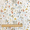 Algodón estampado PAPUNYA Blanco / Multicolor vintage